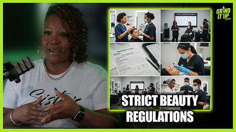 Overcoming 'Clickish' Industries & Strict Beauty Regulations | Grind It Up Podcast