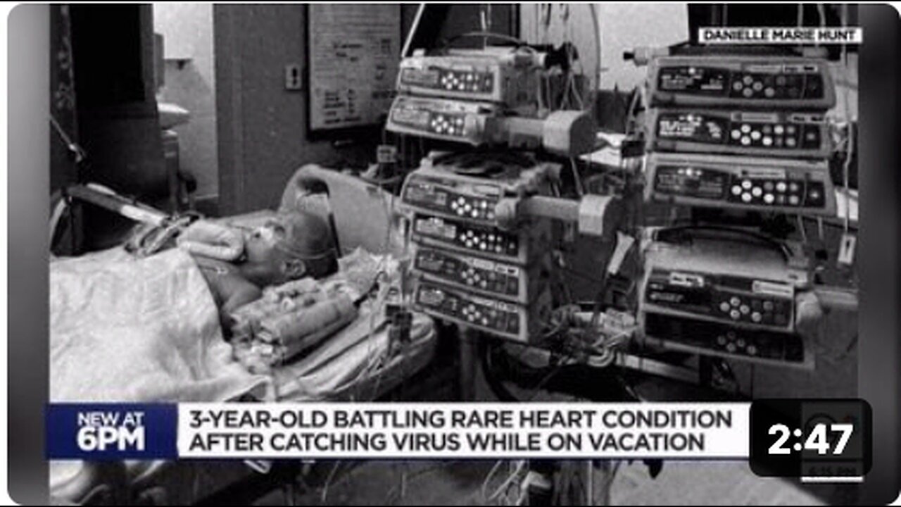 "Myocarditis Strikes 3-Year-Old Toddler..."