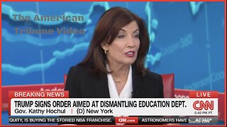 WATCH: Hochul Sent into Total Freakout after Trump Takes More Action Against Her