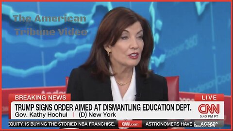 WATCH: Hochul Sent into Total Freakout after Trump Takes More Action Against Her
