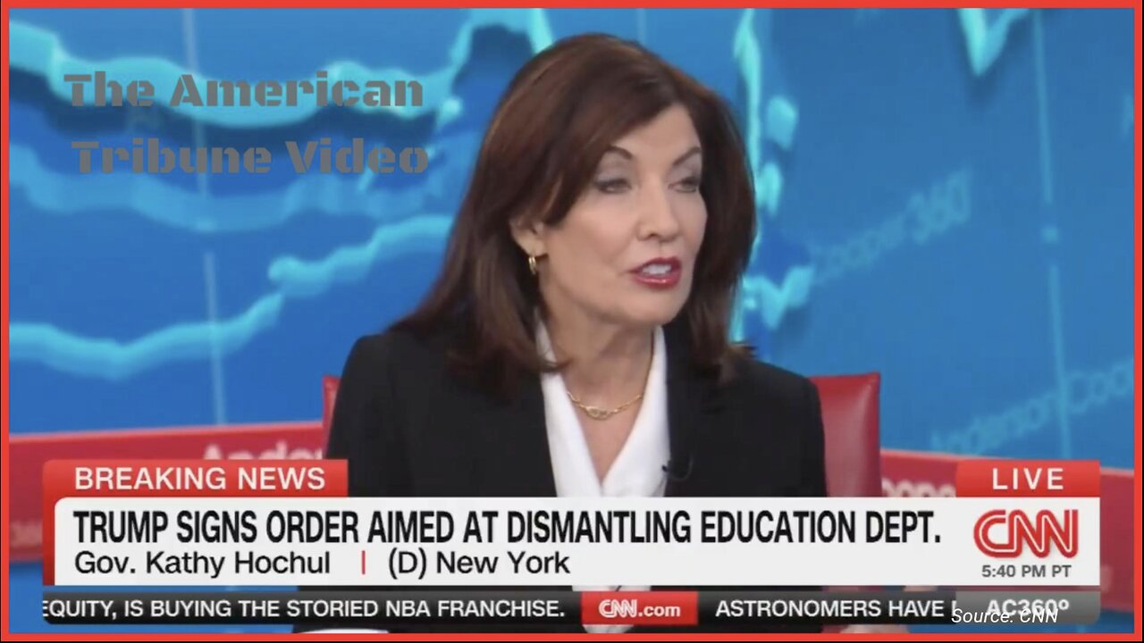 WATCH: Hochul Sent into Total Freakout after Trump Takes More Action Against Her