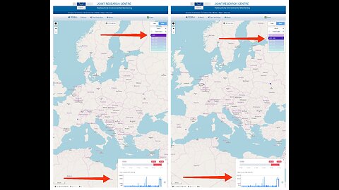 2024 radioactive leaks DIRTY BOMBS on in europe