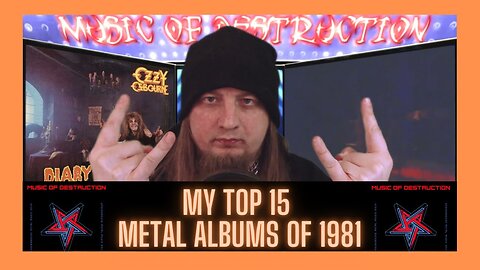 ⚔My Top 15 Metal Albums Of 1981⚔