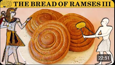 👑 Ancient Egyptian Spiral Bread of the Pharaoh 🍞 | A Hidden Royal Bakery Revealed!
