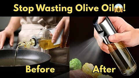 Stop Wasting Money on Olive Oil – This Flairsol Sprayer Fixes It!
