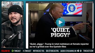 Trump ROASTS Journalist, QUIET PIGGY! | Tim Pool