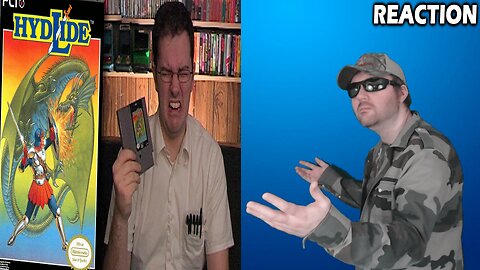 Hydlide (NES) - Angry Video Game Nerd (AVGN) - Reaction! (BBT)
