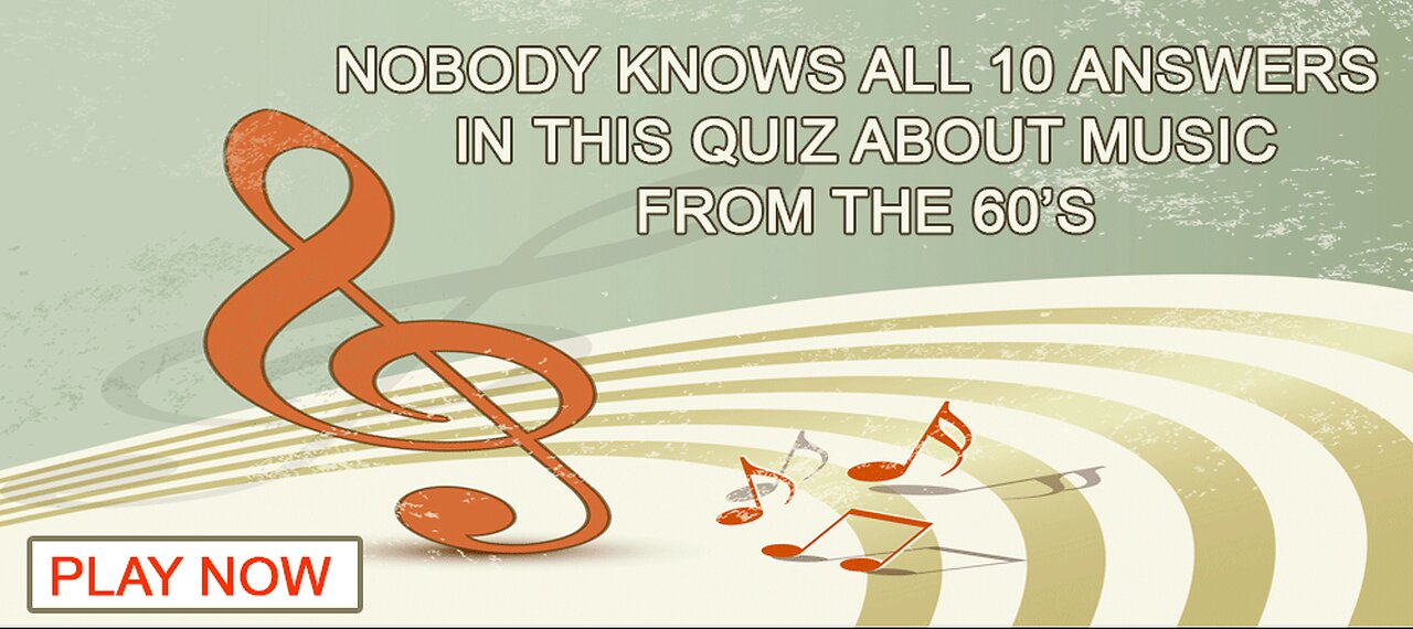 Nobody knows all 10 answers in this quiz about music from the 60’s
