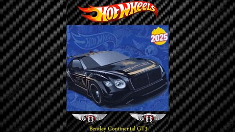 Hotwheels Bentley Continental GT3