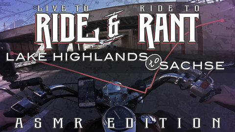 Ride & Rant | Vtwin Honda Shadow Aero VT750 | NE Dallas | Lake Highlands | Sachse | ASMR Edition