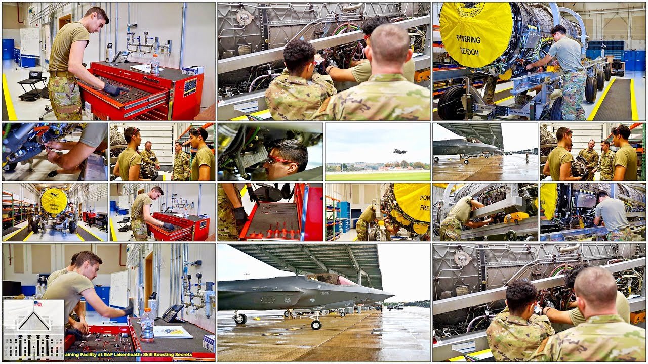 Inside the F-35 Training Facility at RAF Lakenheath: Skill Boosting Secrets
