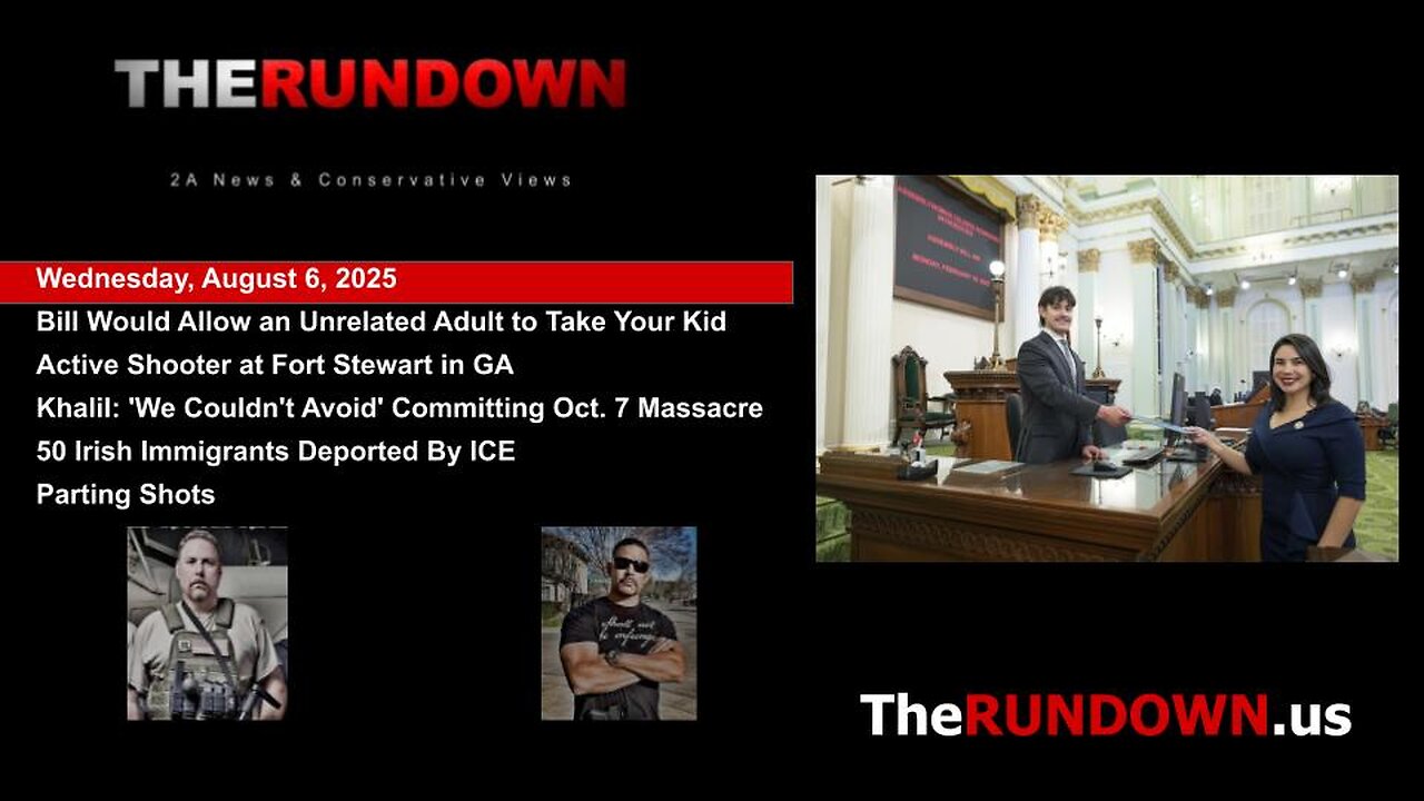 #954 - CA Bill Would Allow An Unrelated Adult Take Custody of Your Child