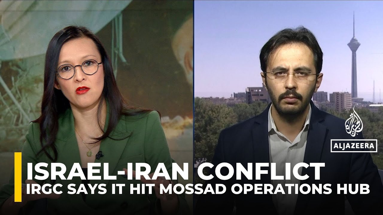 Iran_s IRGC says it targeted Israeli army centre_ Mossad operations hub