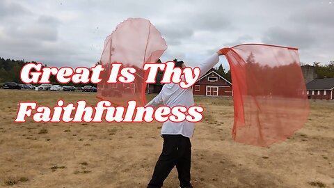 Great Is Thy Faithfulness - Victory Boyd (Worship Flags | Liturgical Dance)