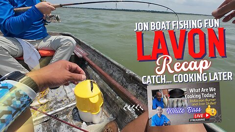 Epic #Fishing! Catching DINNER with Our Jon Boat & 2.5HP Suzuki Outboard! #OutdoorFun #FishingLife