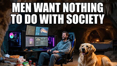 82% of Men Say That They Want Nothing To Do With Society