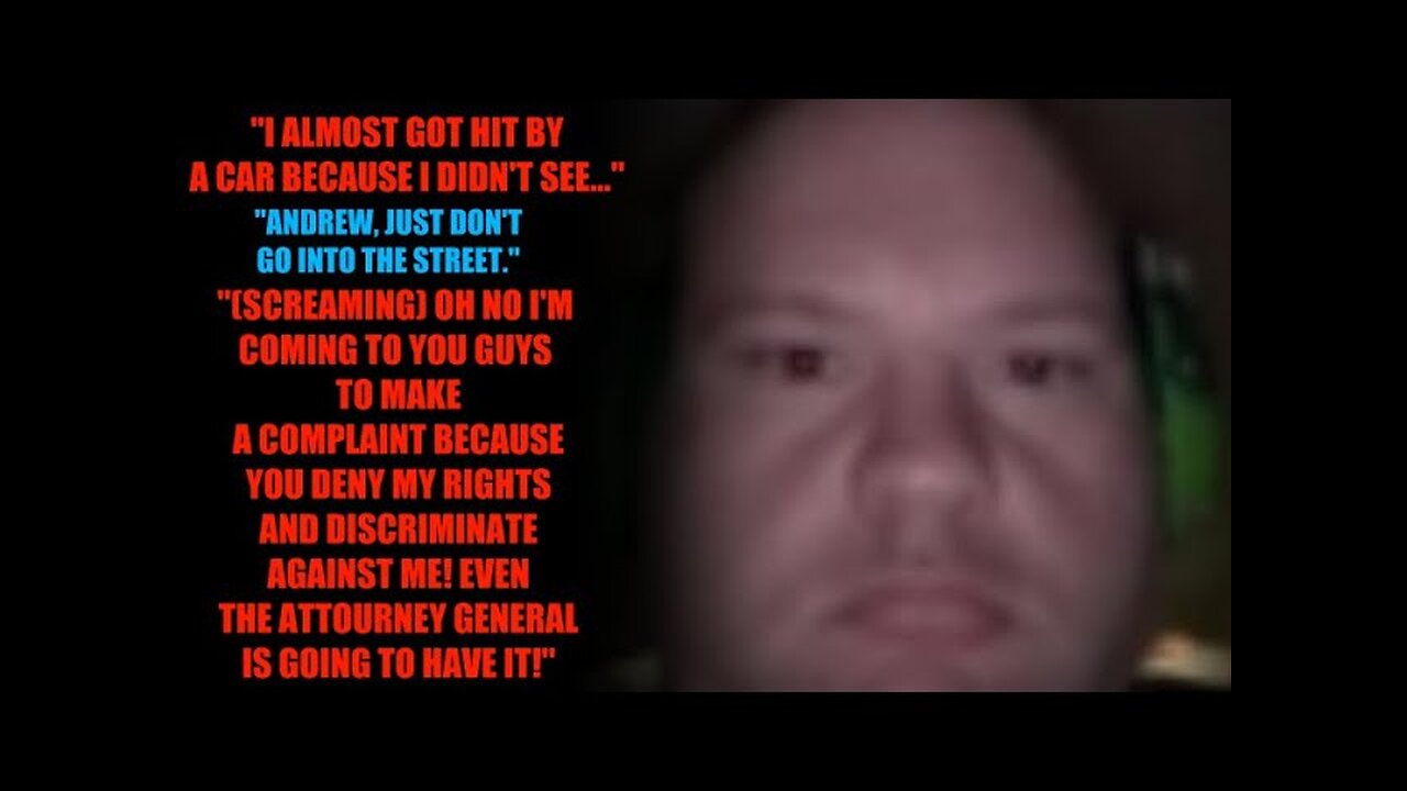 Autism Faker Andrew Ditch MALDS About Getting Called FAKE On his Facebook "SAFE SPACE"