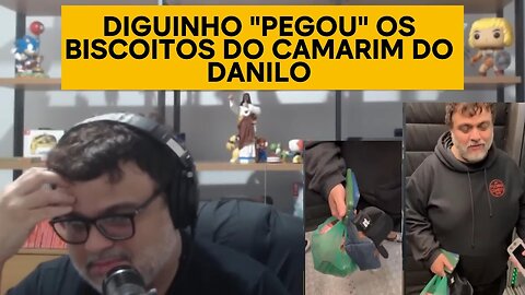 DANILO ACUSA DIGUINHO DE SER O "LADRÃO DO BISCOITO "