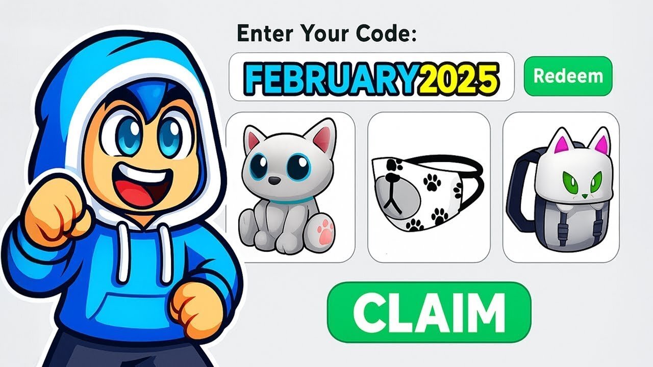 ALL FEBRUARY 2025 Roblox Promo Codes For ROBLOX ITEMS..