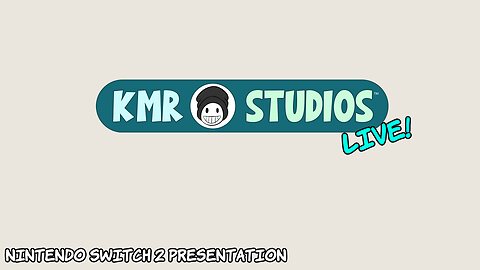KR Reacts: Nintendo Switch 2 Presentation