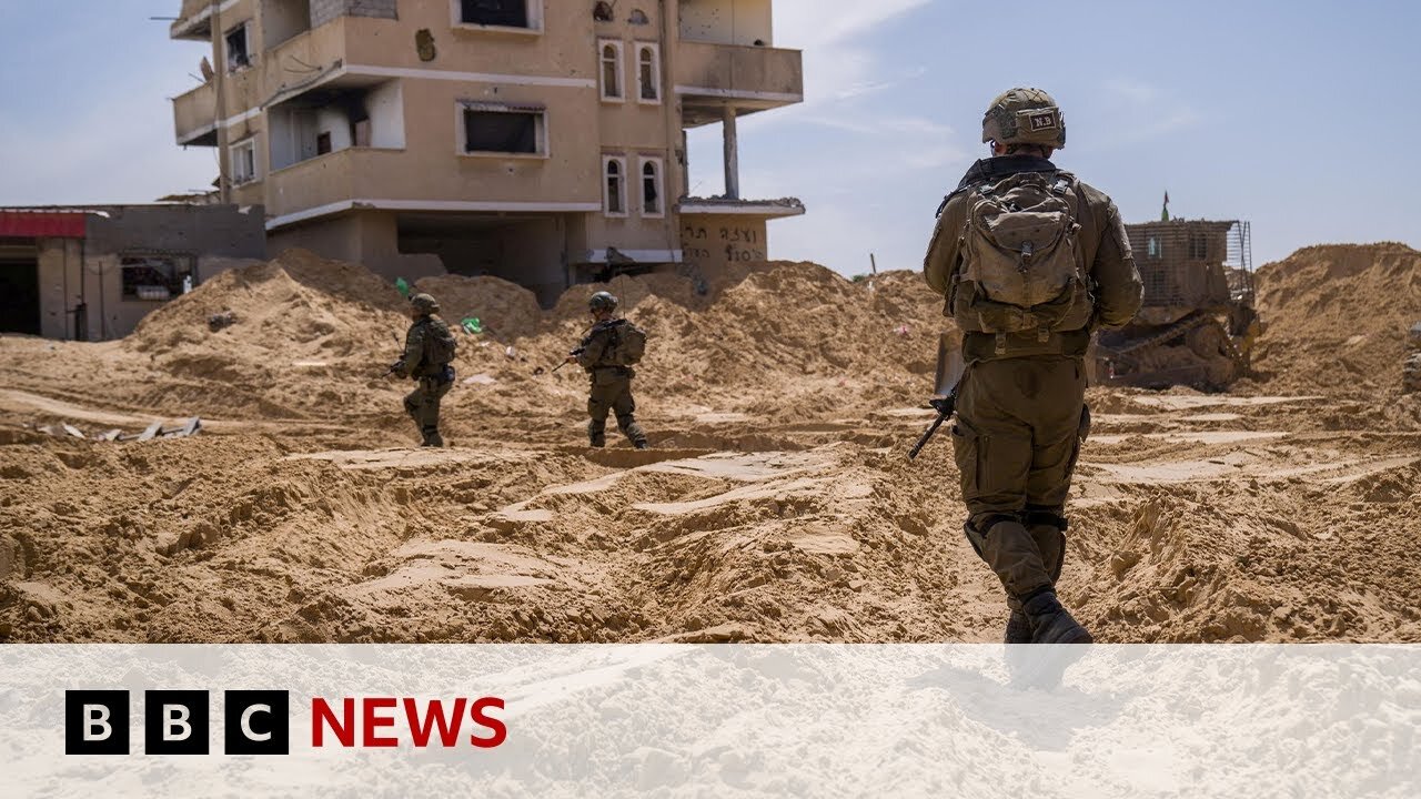 Israel seizing ‘large areas’ of Gaza | BBC News