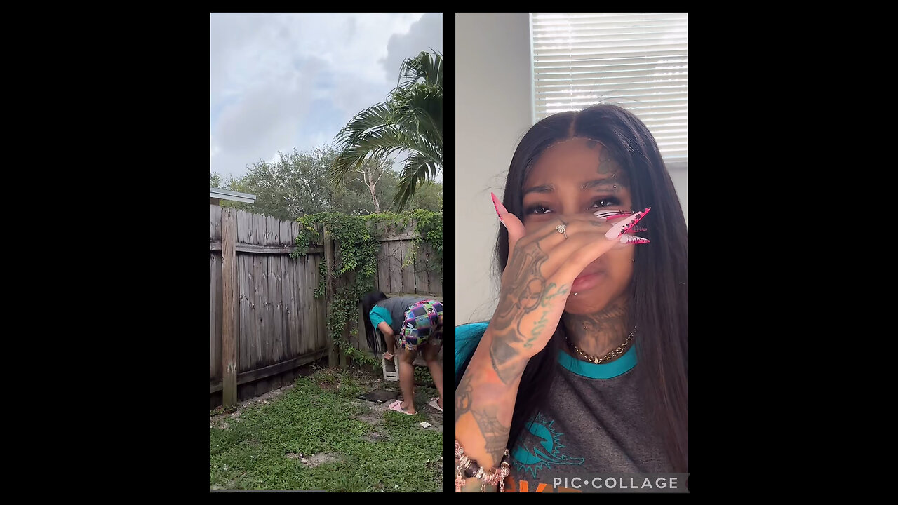 STORM BREAKS VINCE LAPTOP & BREAKS DOWN WHEN SHE FINDS OUT HE WAS PILLOW TALKING WITH ANOTHER FEMALE! BIGO LIVE