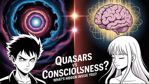 Quasars vs Consciousness: The Universe Inside You