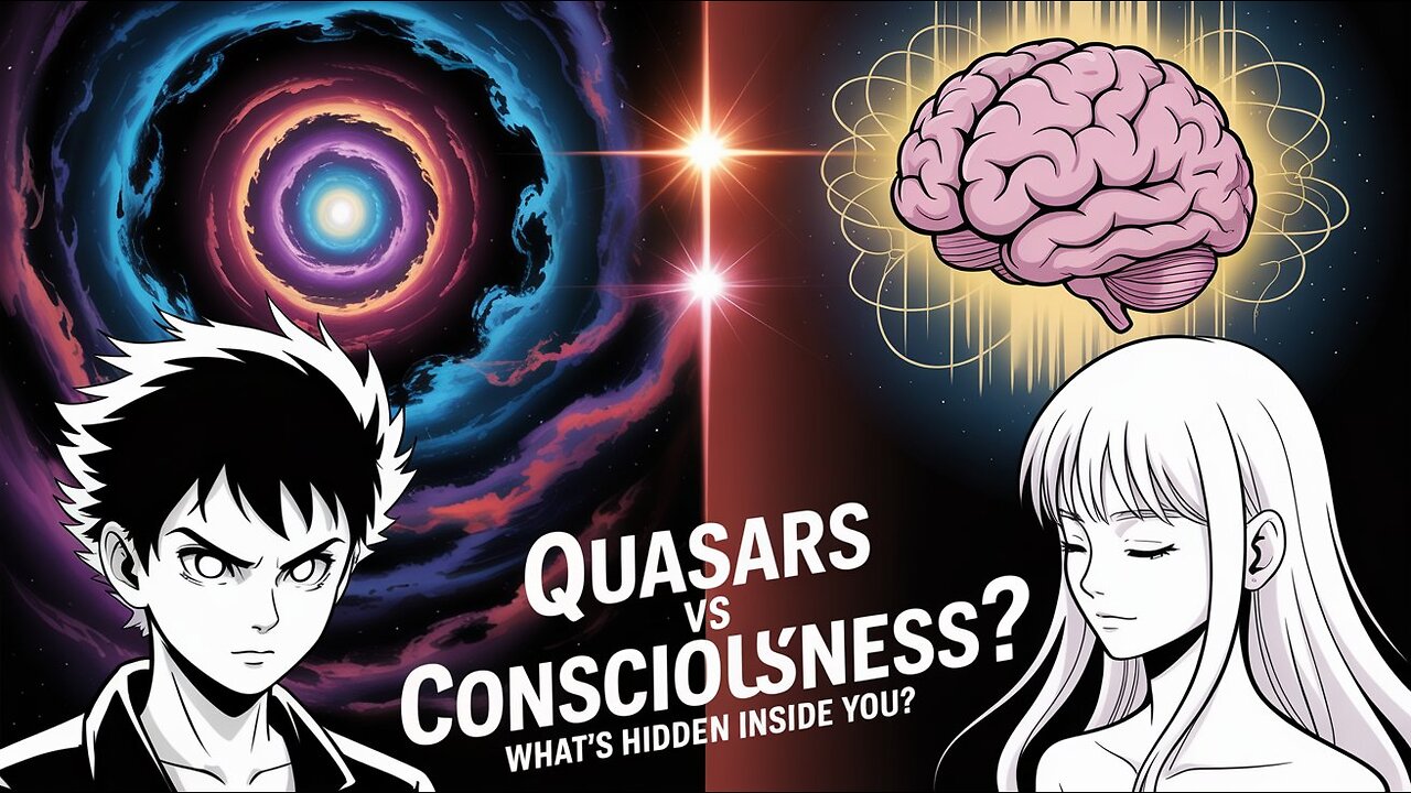 Quasars vs Consciousness: The Universe Inside You