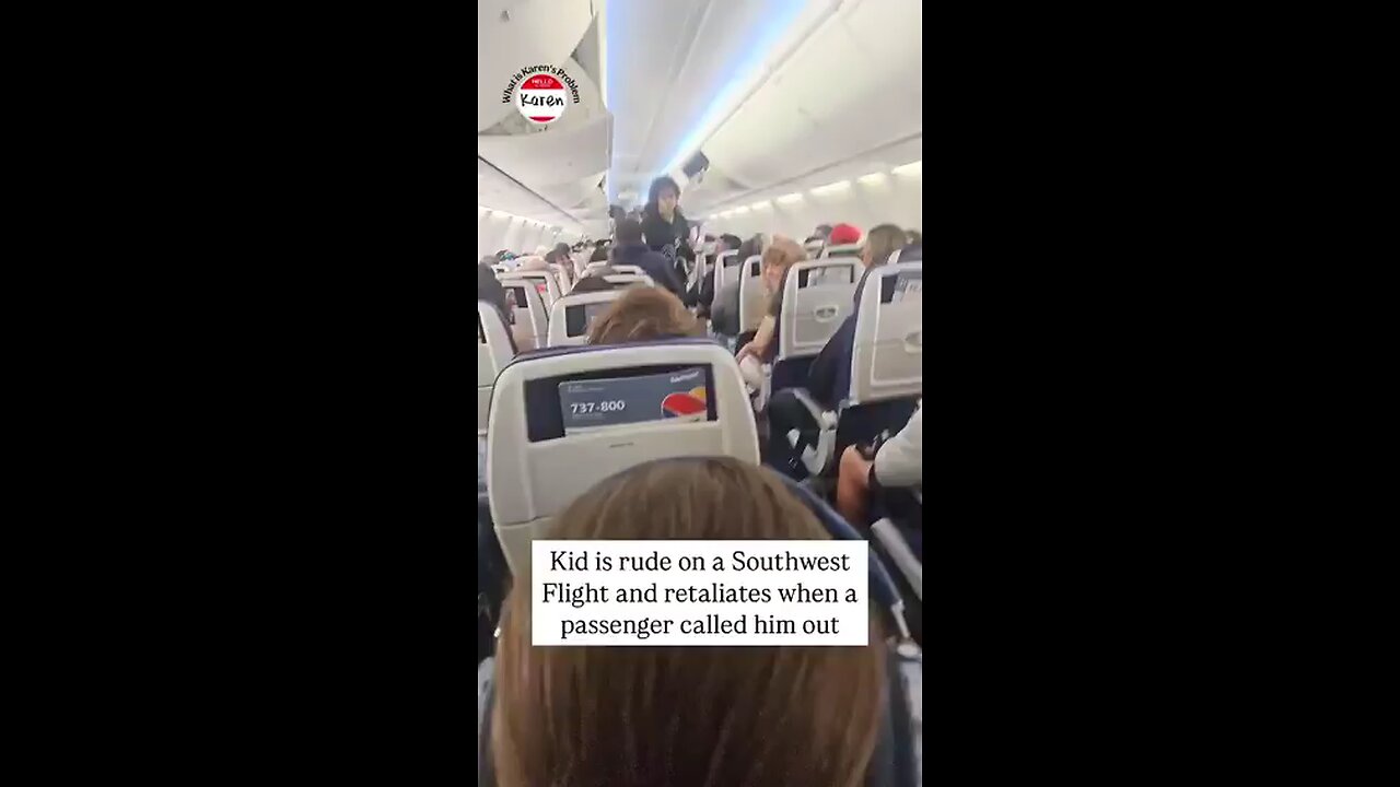 UNEDITED CLIP OF SOUTHWEST FIGHT.