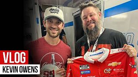 Kevin Owens serves as NASCAR race Grand Marshal WWE Vlog