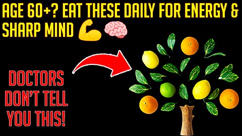 5 Powerful Fruits to Boost Energy & Brain Health After 60 🍎✨