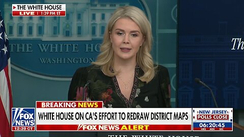 White House Says There's FRAUD In California's Elections