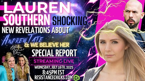 BREAKING: Lauren Southern SHOCKING New Revelations About Andrew Tate And We Believe Her
