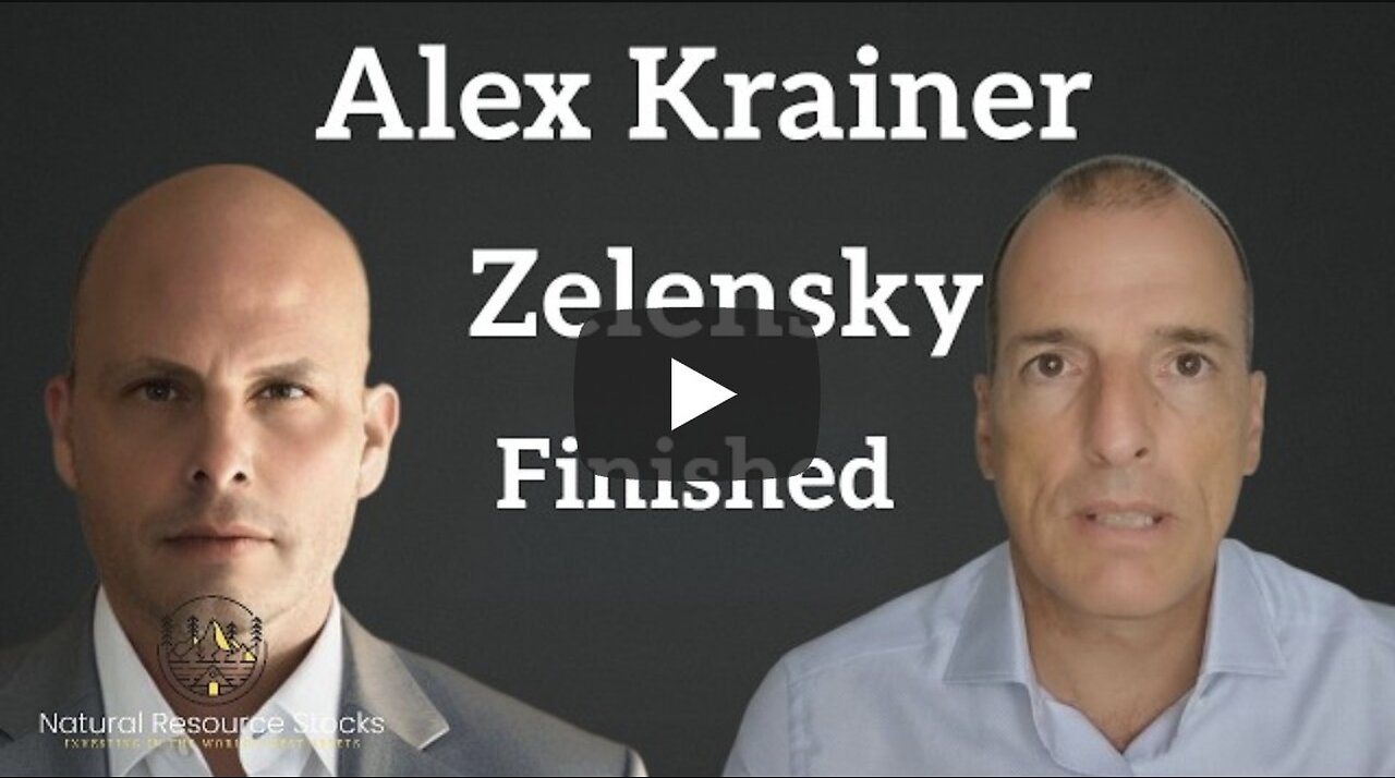 Alex Krainer: The Hidden Wars Ukraine's Minerals and Global Power Plays