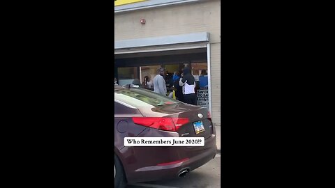 This footage captures scenes from Chicago in June 2020, a period of significant civil