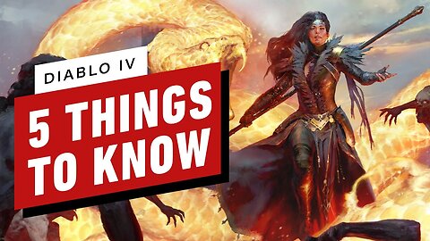 Diablo 4 - Sanctuary's Open World, PVP, Strongholds, and More