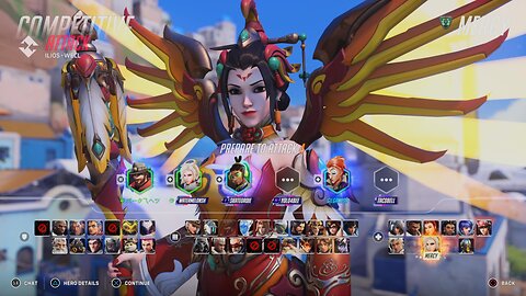 Overwatch 2 Mercy Gameplay (No Commentary)