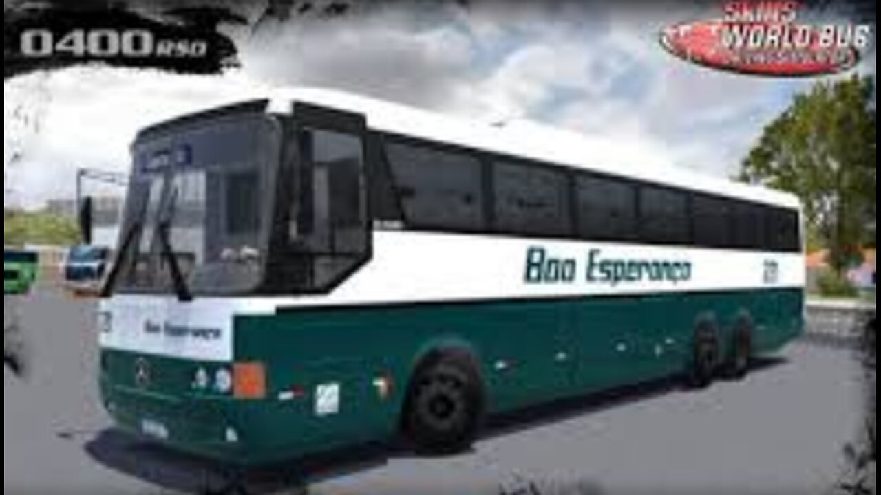 WBDS – MERCEDES O 400 COM MUITA REZA CHEGA A SANTA MARIA