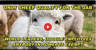 NO VAXX FOR GOOGLE EMPLOYEES, POLITICIAN OR ANY WORLD LEADER - ONLY SHEEP QUALIFY FOR THE JAB