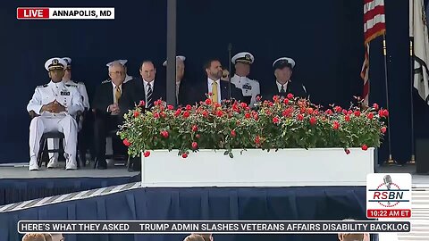 WATCH: JD Vance Speaks at the U.S. Naval Academy Commencement Speech - 5/23/25