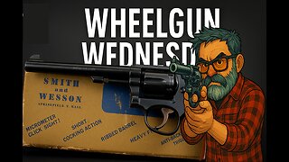 THE SMITH & WESSON K-22 MASTERPIECE: #wheelgunwednesday