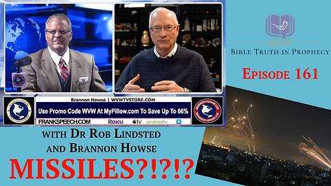 Episode 161 Missiles in Israel and The Ark Of The Covenant with Dr Rob Lindsted and Brannon Howse