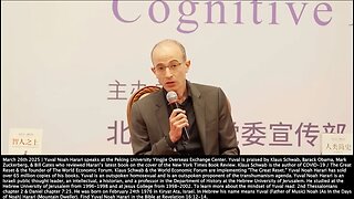 Yuval Noah Harari | "We Are Now In the Midst of the Biggest Change In Human History, Perhaps the End of Human History, the Beginning of a Post-Human Stage of History...Creating a New Species of Super Intelligent Entities."