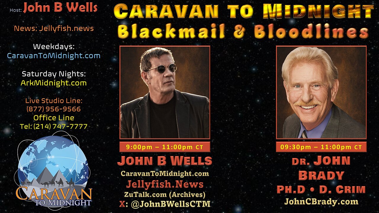 Blackmail and Bloodlines - John B Wells LIVE