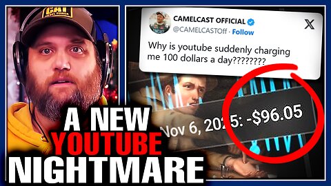 Is Youtube Out Of Money Creator Charged Back $20,000 With Many More Seeing Negative Earnings!