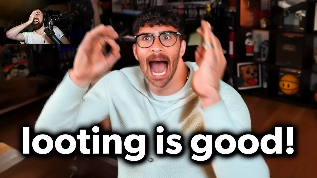 He's lost his f*cking mind..