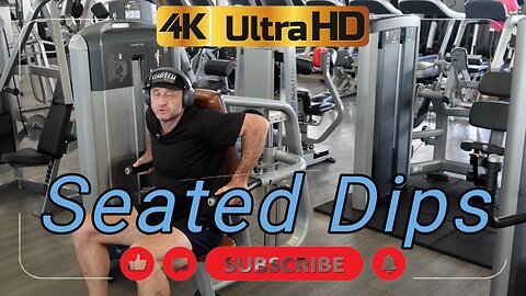 🔥💪 SEATED DIPS - Your Secret Weapon for STRONG Triceps! 💪🔥
