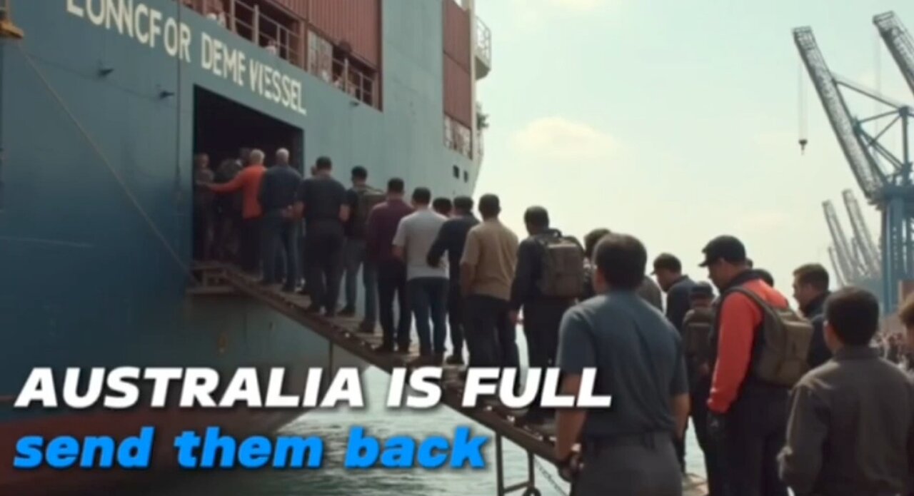 AUSTRALIA IS FULL send them back