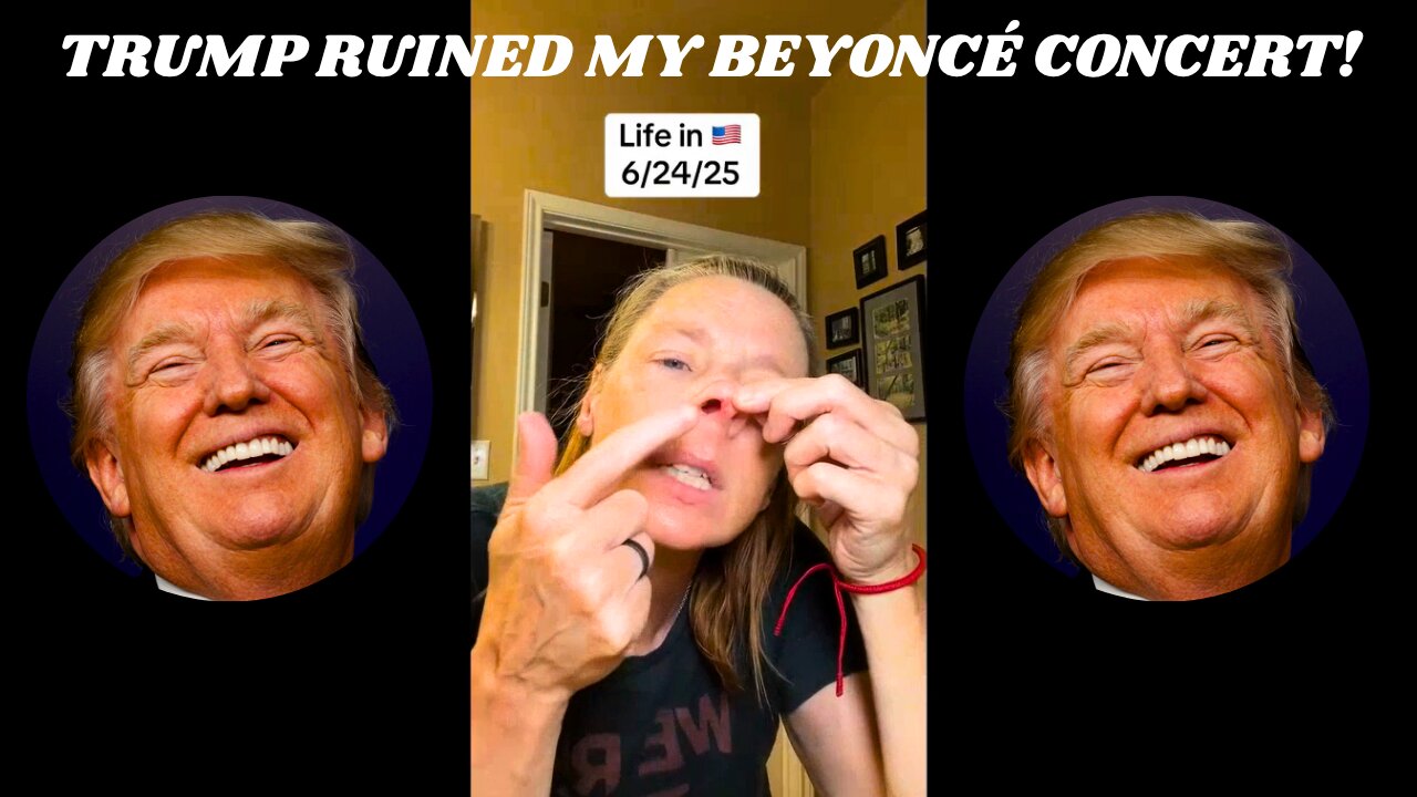 Trump Ruins Liberal Pink Hat Lady's Beyoncé Concert