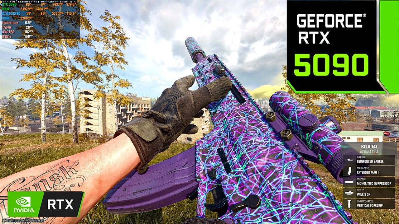 Call of Duty Warzone | RTX 5090 32GB ( 4K Maximum Settings DLSS ON )